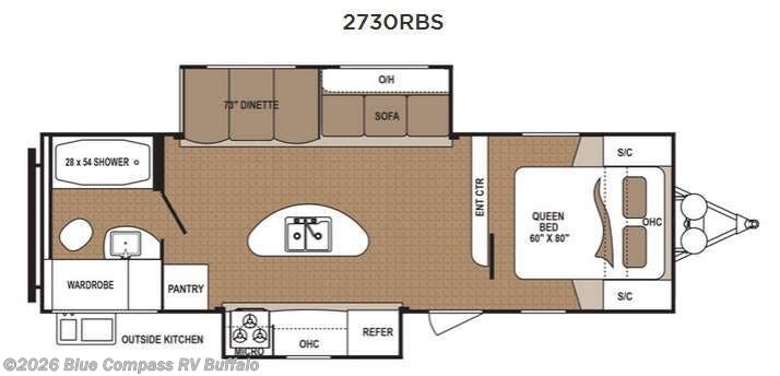 2016 Dutchmen Aspen Trail 2730RBS - Used Travel Trailer For Sale by Blue Compass RV Buffalo in West Seneca, New York features Slideout