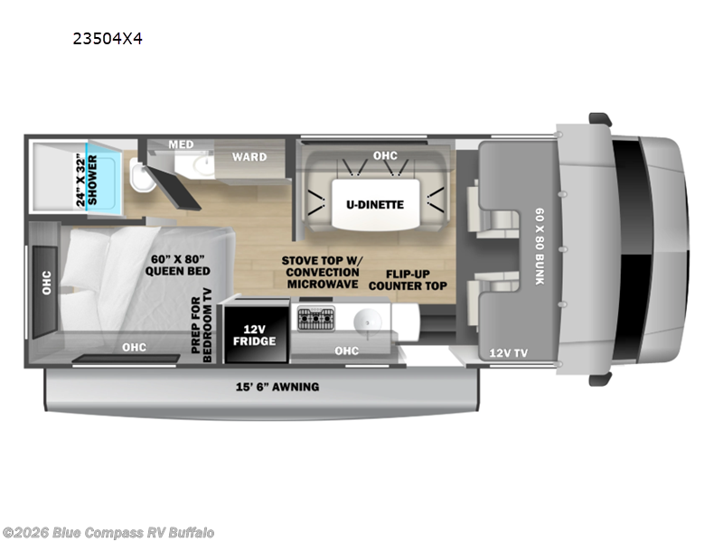 2026 Forest River Sunseeker 23504X4 - New Class C For Sale by Blue Compass RV Buffalo in West Seneca, New York