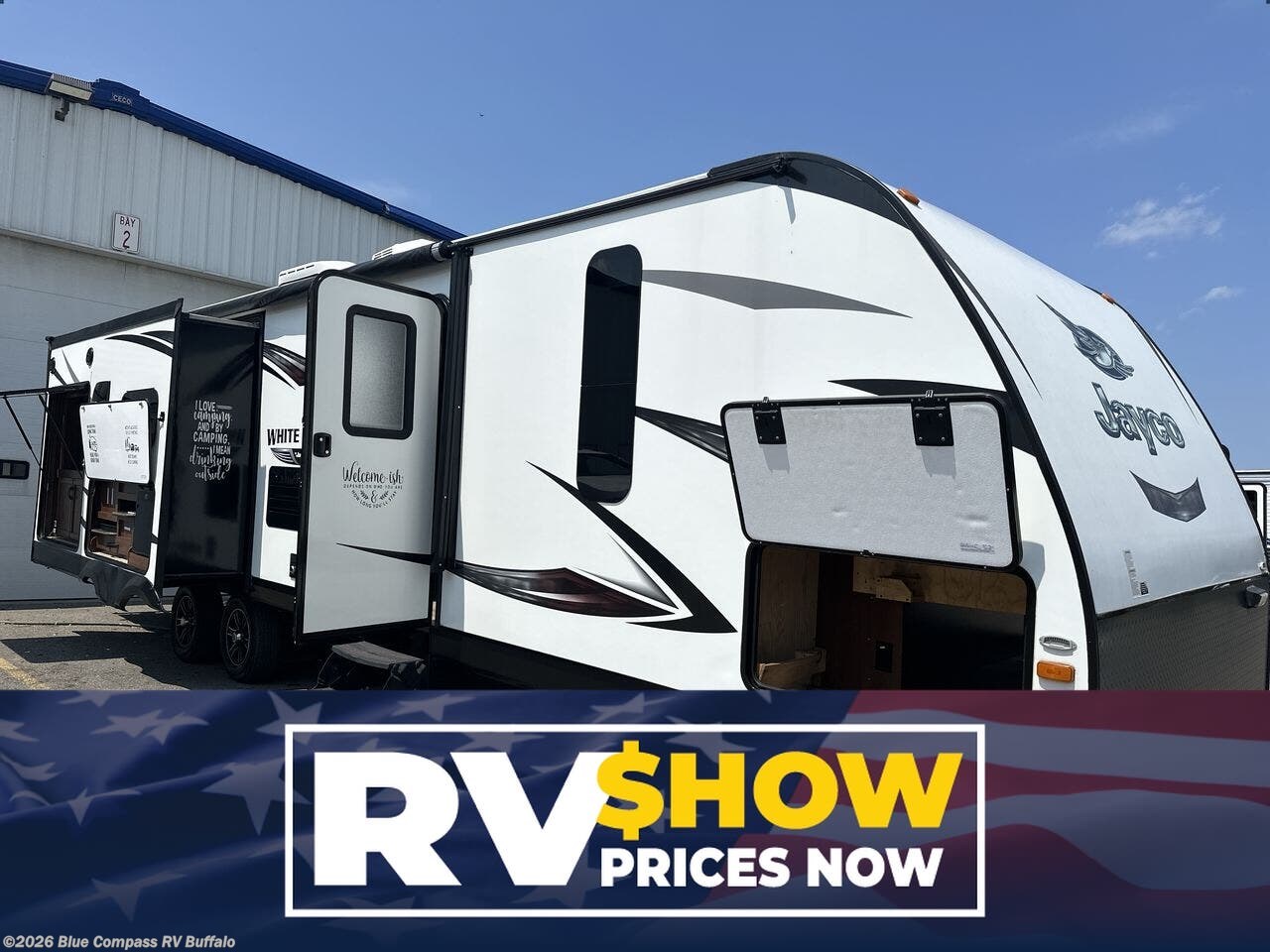 2016 Jayco White Hawk 33RSKS - Used Travel Trailer For Sale by Blue Compass RV Buffalo in West Seneca, New York features Slideout