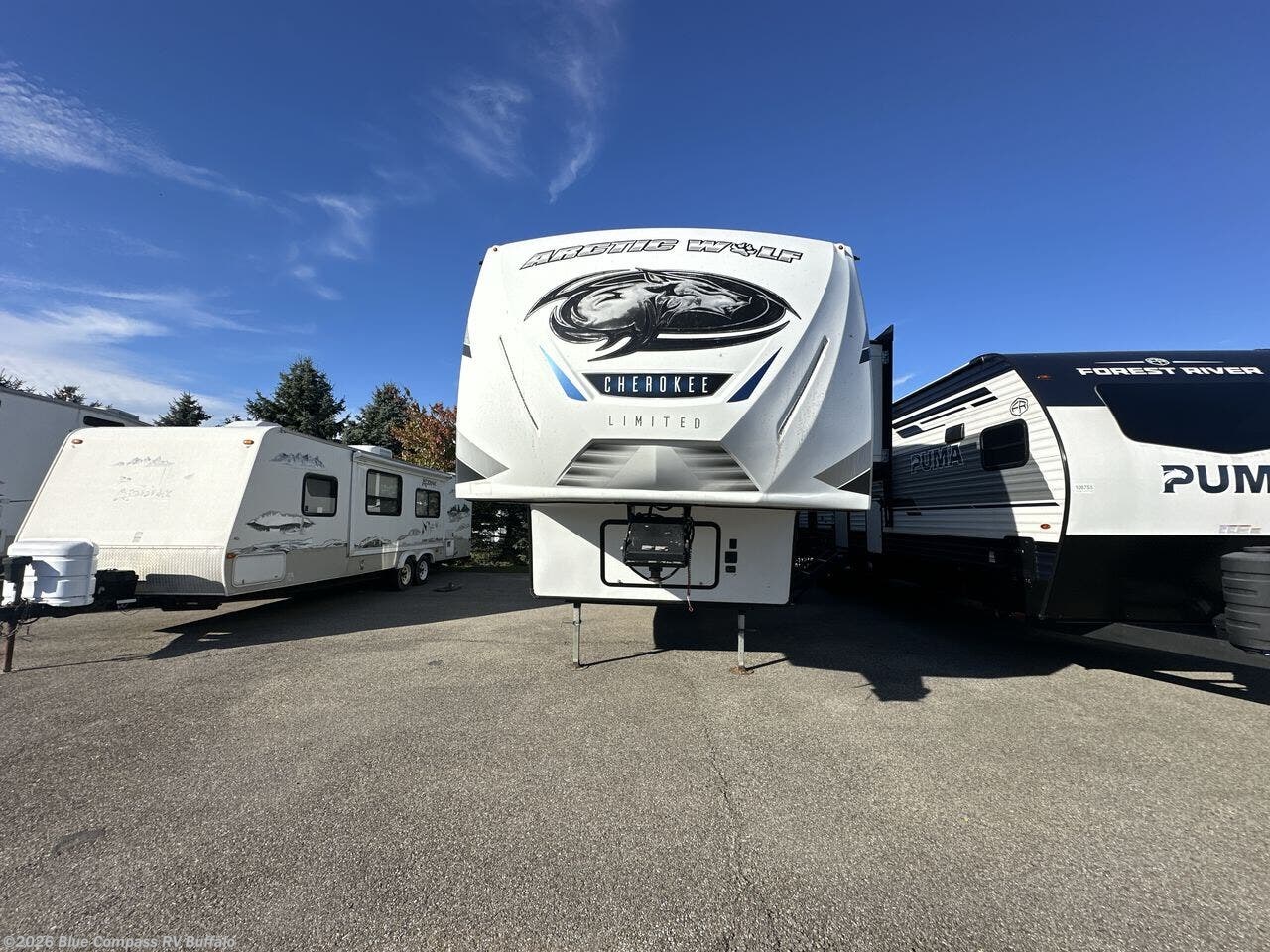 Used 2021 Forest River Cherokee Arctic Wolf Suite 3880 available in West Seneca, New York