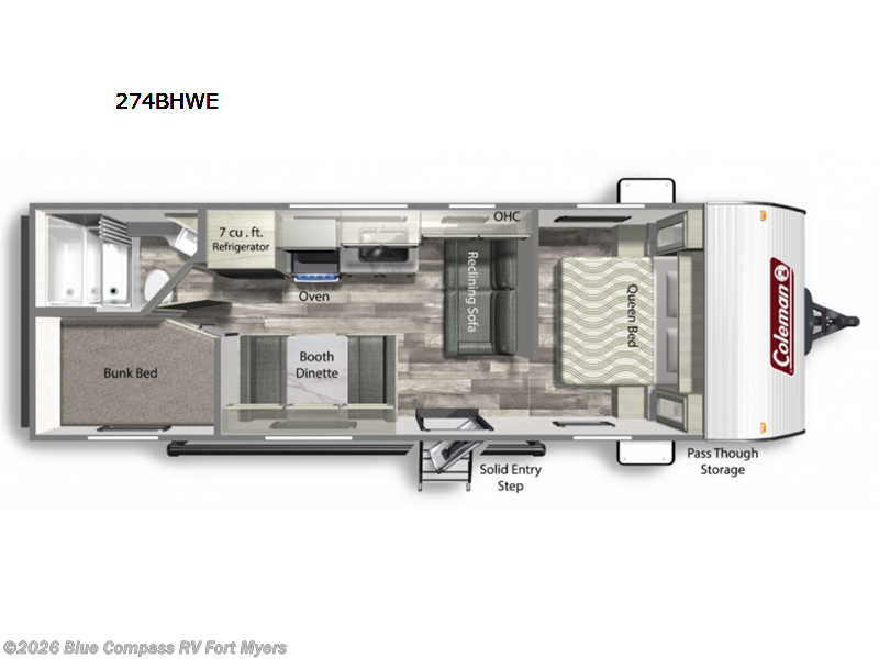 2024 Coleman Lantern 23B - Used Travel Trailer For Sale by Blue Compass RV Fort Myers in Fort Myers, Florida