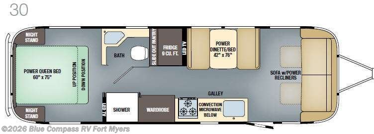 2017 Airstream Classic 30 - Used Travel Trailer For Sale by Blue Compass RV Fort Myers in Fort Myers, Florida