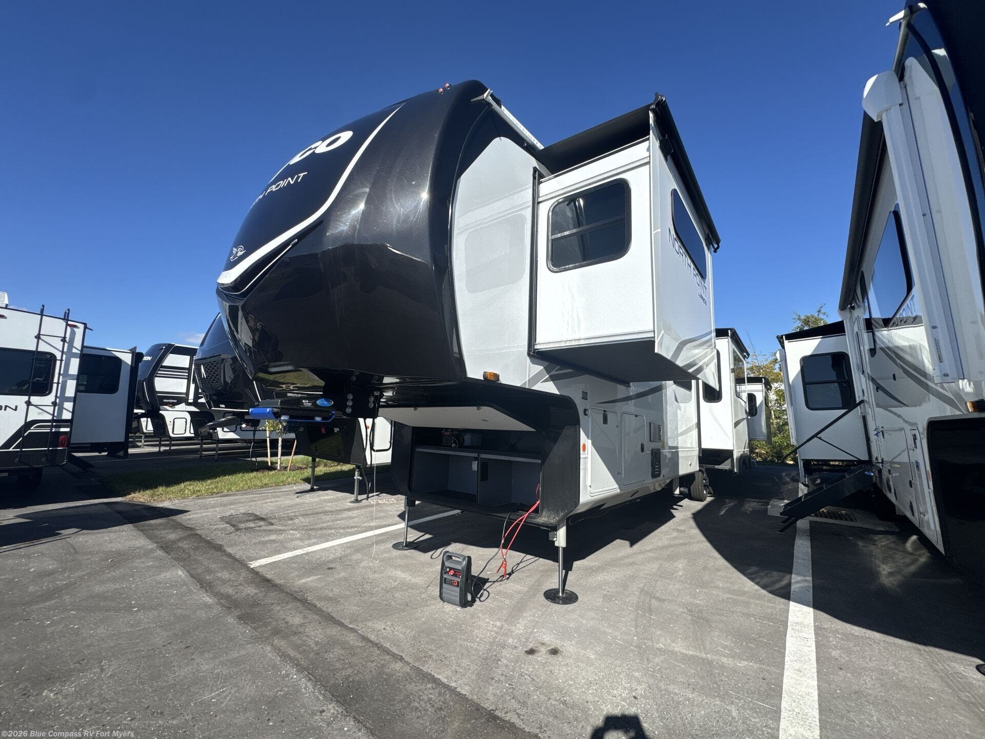 2026 Jayco North Point 395DSDB - New Fifth Wheel For Sale by Blue Compass RV Fort Myers in Fort Myers, Florida features Slideout