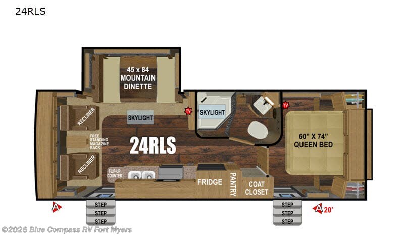 2019 Outdoors RV Timber Ridge Mountain Series 24RLS RV for Sale in Fort ...