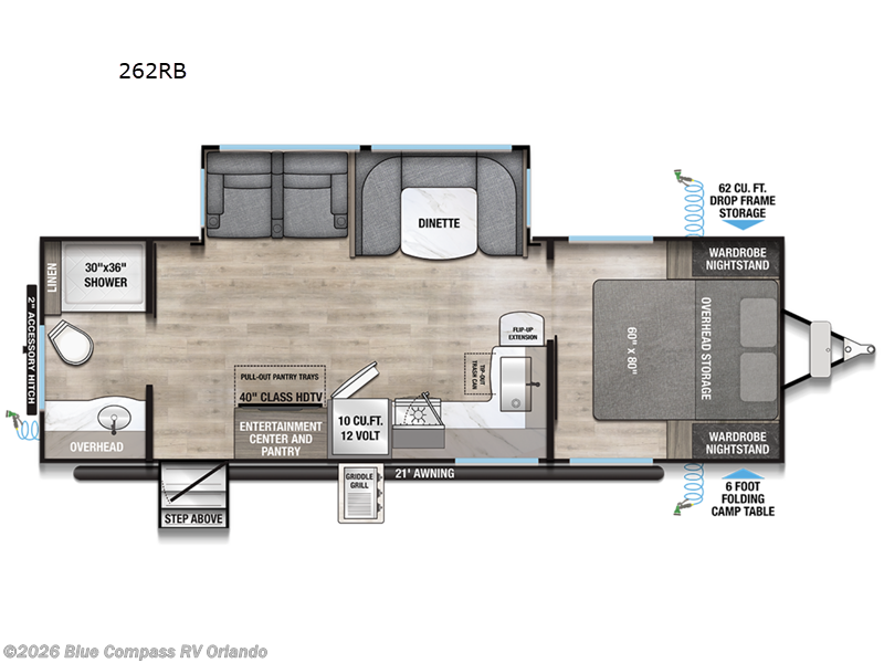 2026 Alliance RV Delta 262RB - New Travel Trailer For Sale by Blue Compass RV Orlando in Casselberry, Florida features Slideout