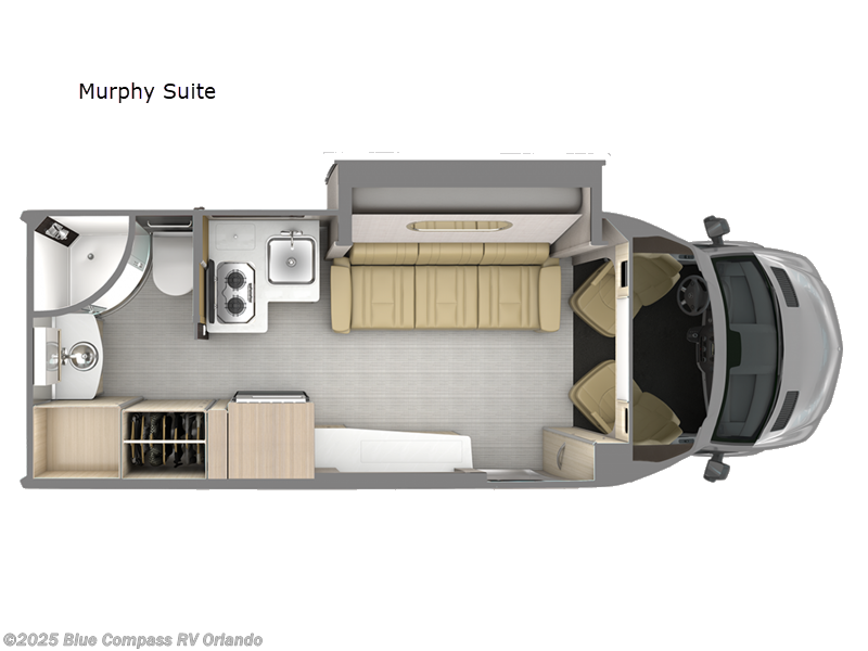 2026 Airstream Atlas Murphy Suite - New Class B For Sale by Blue Compass RV Orlando in Casselberry, Florida features Slideout