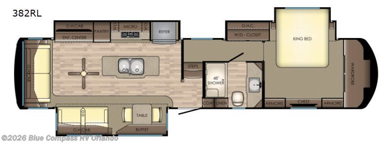 2018 Keystone Redwood 3821rl Redwood RV for Sale in Casselberry, FL ...
