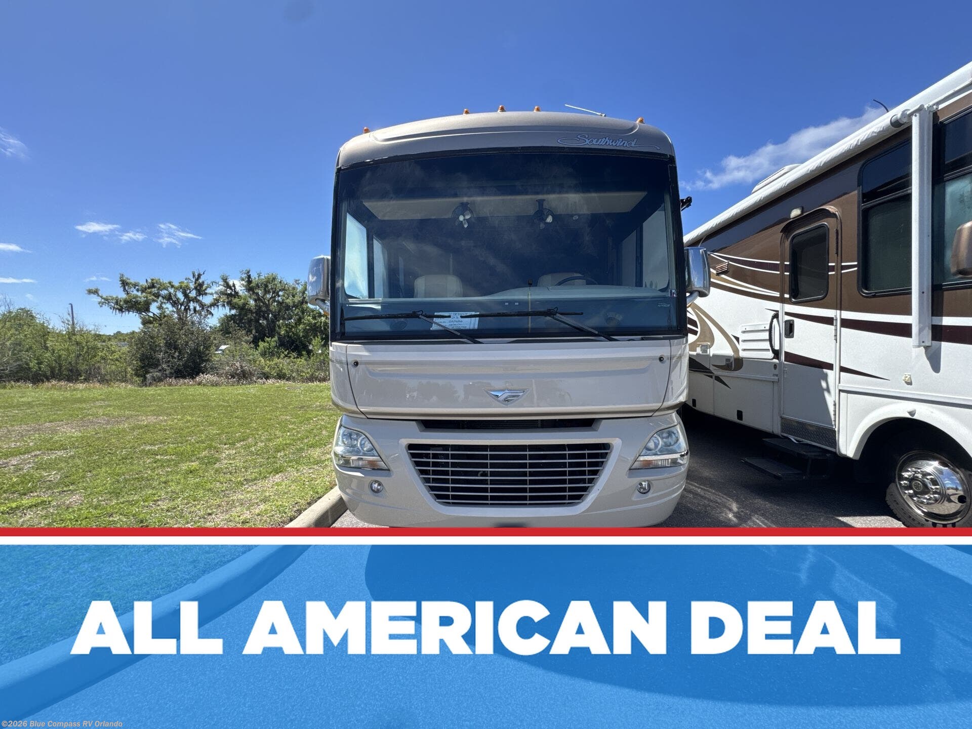 2014 Fleetwood Southwind 34A - Used Class A For Sale by Blue Compass RV Orlando in Casselberry, Florida features Slideout