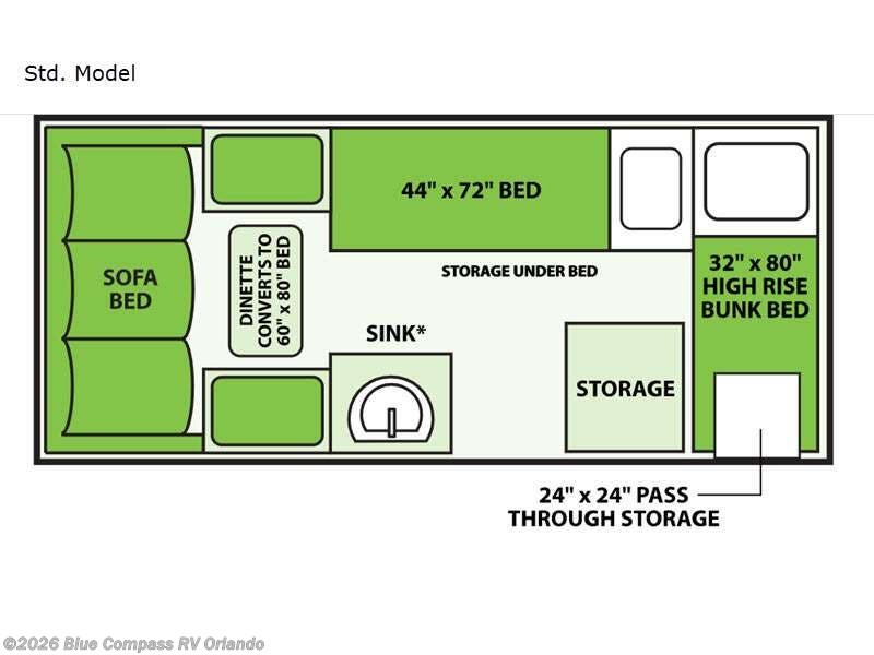 2021 Aliner Scout Aliner - Used Popup For Sale by Blue Compass RV Orlando in Casselberry, Florida