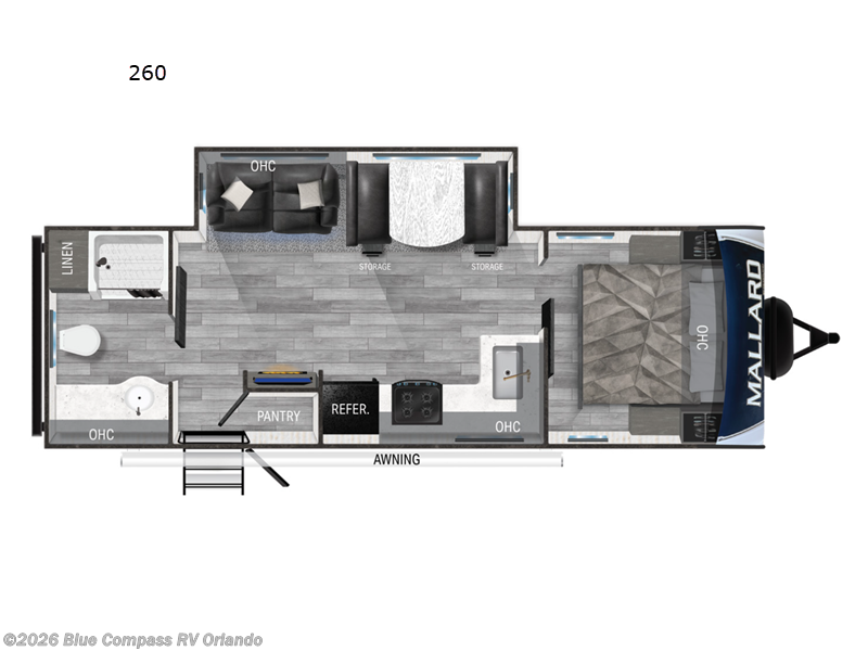 2023 Heartland Mallard M260 - Used Travel Trailer For Sale by Blue Compass RV Orlando in Casselberry, Florida features Slideout