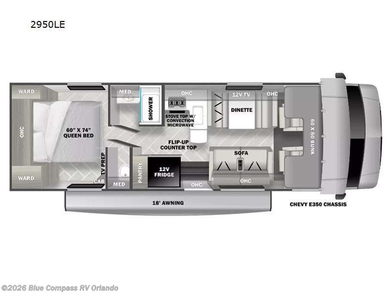 2024 Forest River Sunseeker LE 2950LE - Used Class C For Sale by Blue Compass RV Orlando in Casselberry, Florida