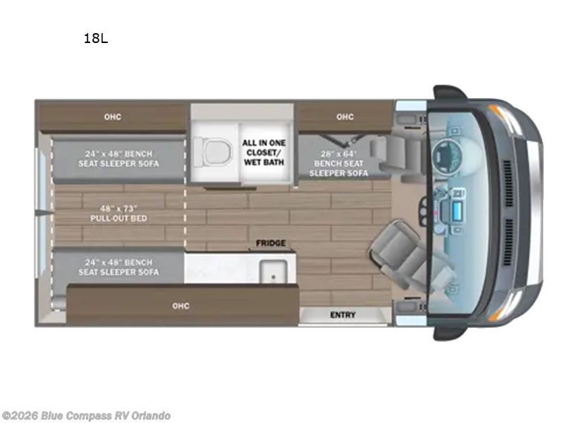 2027 Entegra Coach Arc 18L - New Class B For Sale by Blue Compass RV Orlando in Casselberry, Florida