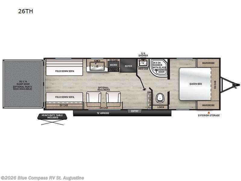 2023 Coachmen Catalina 26TH - Used Travel Trailer For Sale by Blue Compass RV St. Augustine in St. Augustine, Florida