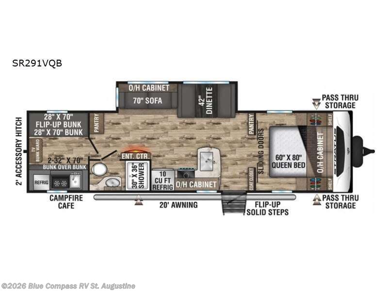 2021 Venture RV Stratus SR291VQB - Used Travel Trailer For Sale by Blue Compass RV St. Augustine in St. Augustine, Florida features Slideout