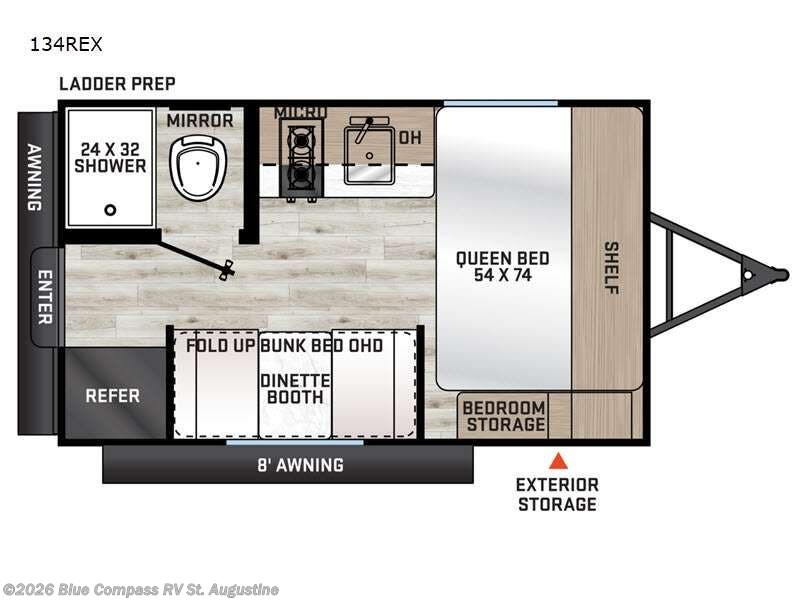 2026 Coachmen Catalina Summit Series 7 134REX - Used Travel Trailer For Sale by Blue Compass RV St. Augustine in St. Augustine, Florida
