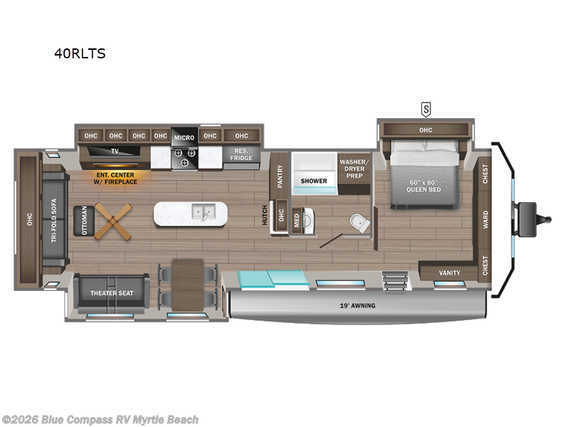 2025 Jayco Jay Flight Bungalow 40RLTS - New Travel Trailer For Sale by Blue Compass RV Myrtle Beach in Myrtle Beach, South Carolina features Slideout