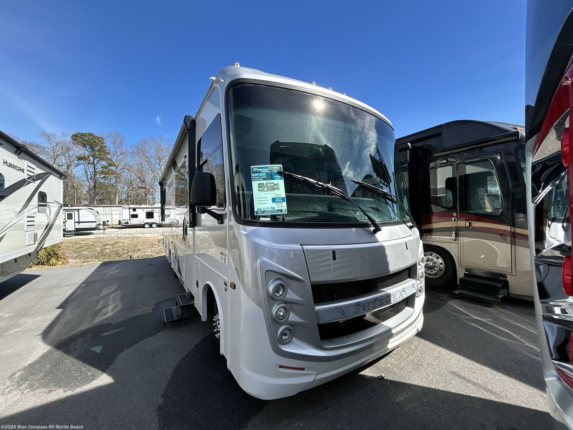 New 2026 Entegra Coach Vision 29F available in Myrtle Beach, South Carolina