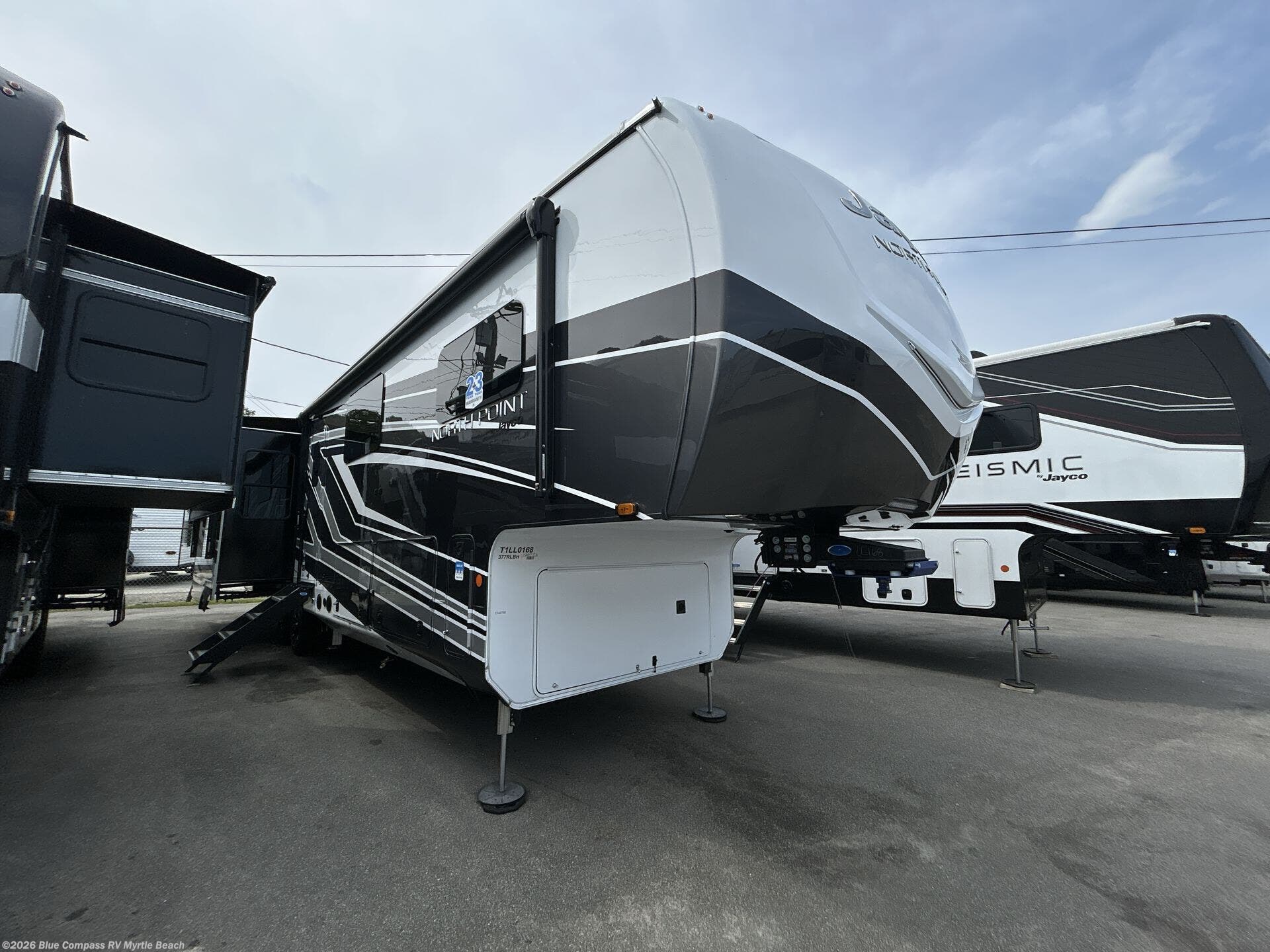 2026 Jayco North Point 377RLBH - New Fifth Wheel For Sale by Blue Compass RV Myrtle Beach in Myrtle Beach, South Carolina features Slideout