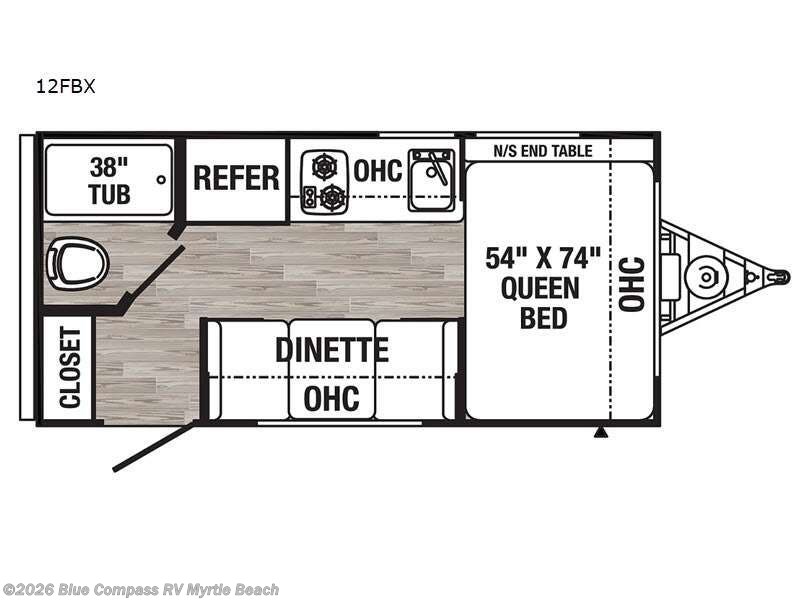 2021 Palomino Puma Ultra Lite 12FBX - Used Travel Trailer For Sale by Blue Compass RV Myrtle Beach in Myrtle Beach, South Carolina