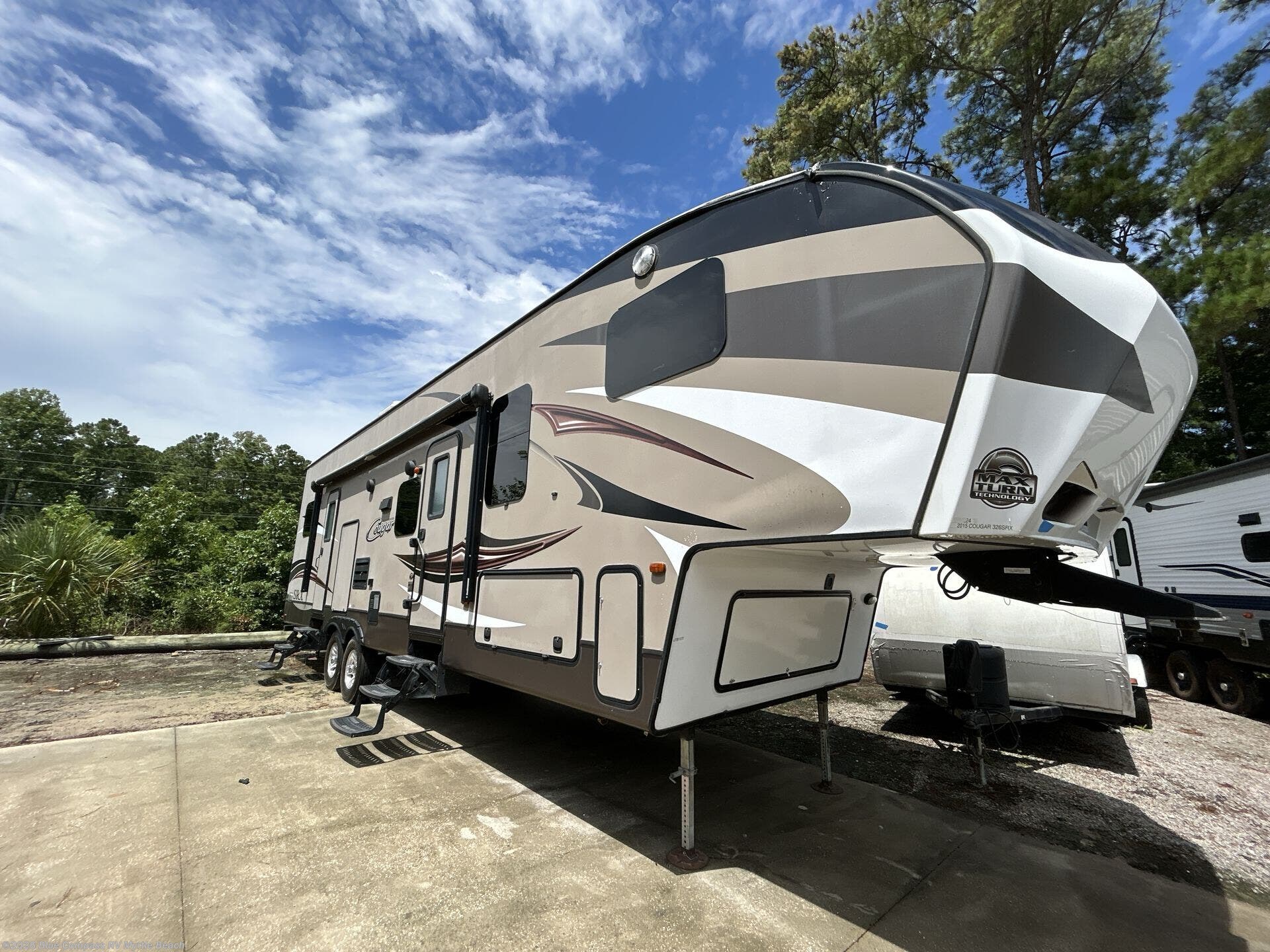 Used 2015 Keystone Cougar 326SRX available in Myrtle Beach, South Carolina