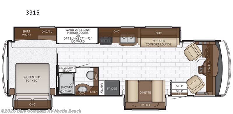 2021 Newmar Bay Star Sport 3315 - Used Class A For Sale by Blue Compass RV Myrtle Beach in Myrtle Beach, South Carolina features Slideout