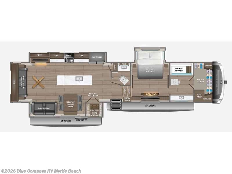 2027 Jayco Pinnacle 39FBRL - New Fifth Wheel For Sale by Blue Compass RV Myrtle Beach in Myrtle Beach, South Carolina