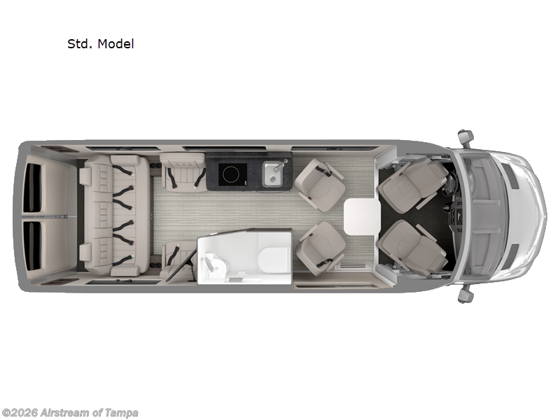 2026 Airstream Interstate 24GL Std. Model - New Class B For Sale by Airstream of Tampa in Dover, Florida