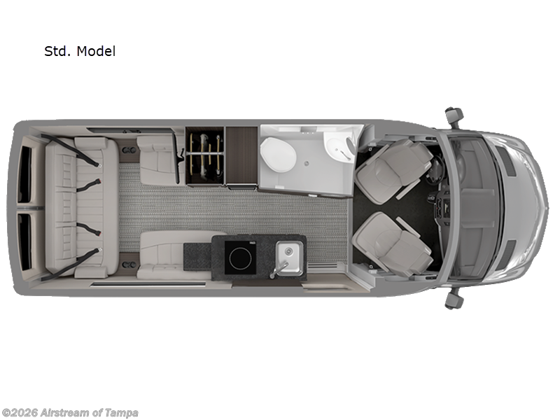 2026 Airstream Interstate 19GT Std. Model - New Class B For Sale by Airstream of Tampa in Dover, Florida