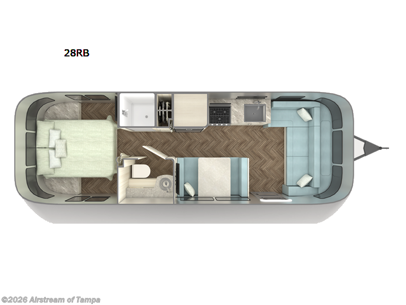 2026 Airstream International 28RB - New Travel Trailer For Sale by Airstream of Tampa in Dover, Florida