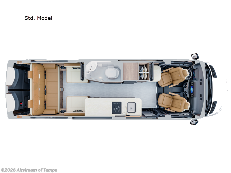 2026 Airstream Interstate 24GTX Std. Model - New Class B For Sale by Airstream of Tampa in Dover, Florida