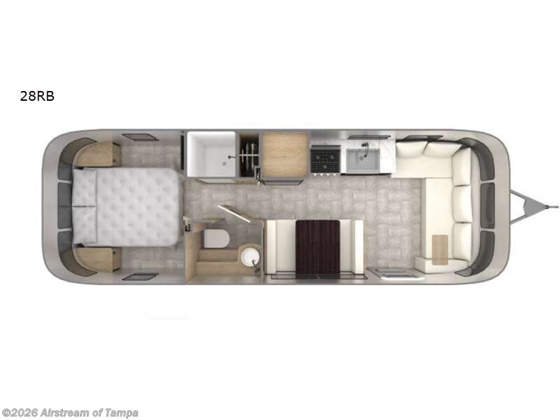 2022 Airstream Pottery Barn Special Edition 28RBQ - Used Travel Trailer For Sale by Airstream of Tampa in Dover, Florida