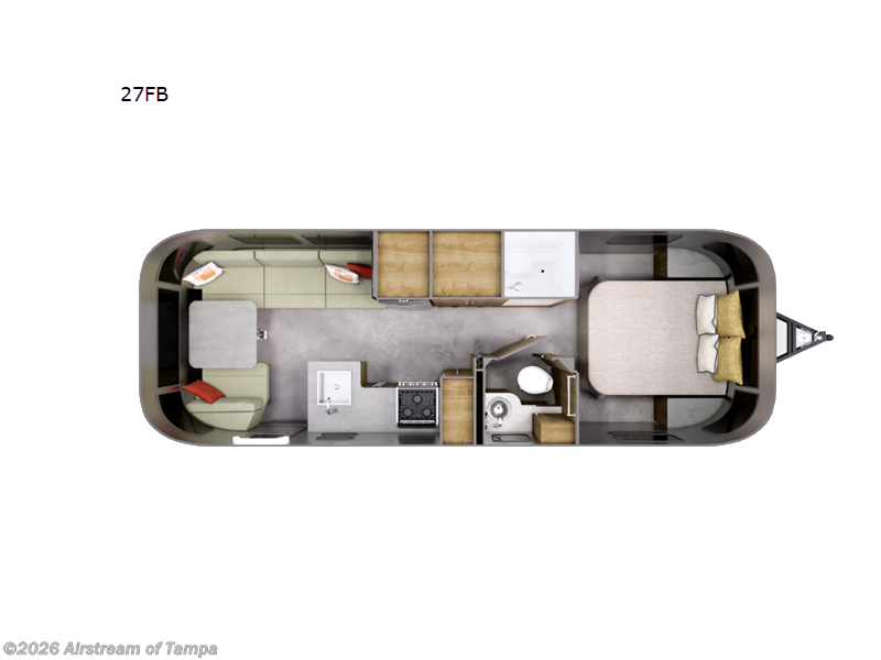 2027 Airstream Flying Cloud 27FB - New Travel Trailer For Sale by Airstream of Tampa in Dover, Florida