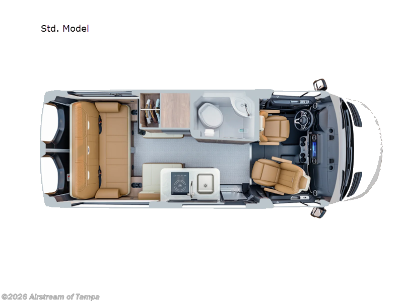 2027 Airstream Interstate 19GTX Std. Model - New Class B For Sale by Airstream of Tampa in Dover, Florida