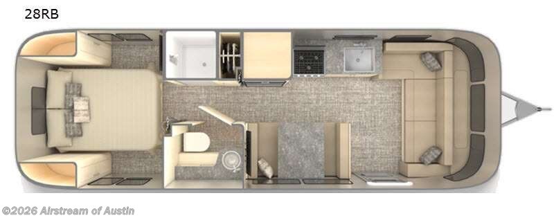 2021 Airstream Flying Cloud 28RB - Used Travel Trailer For Sale by Airstream of Austin in Buda, Texas