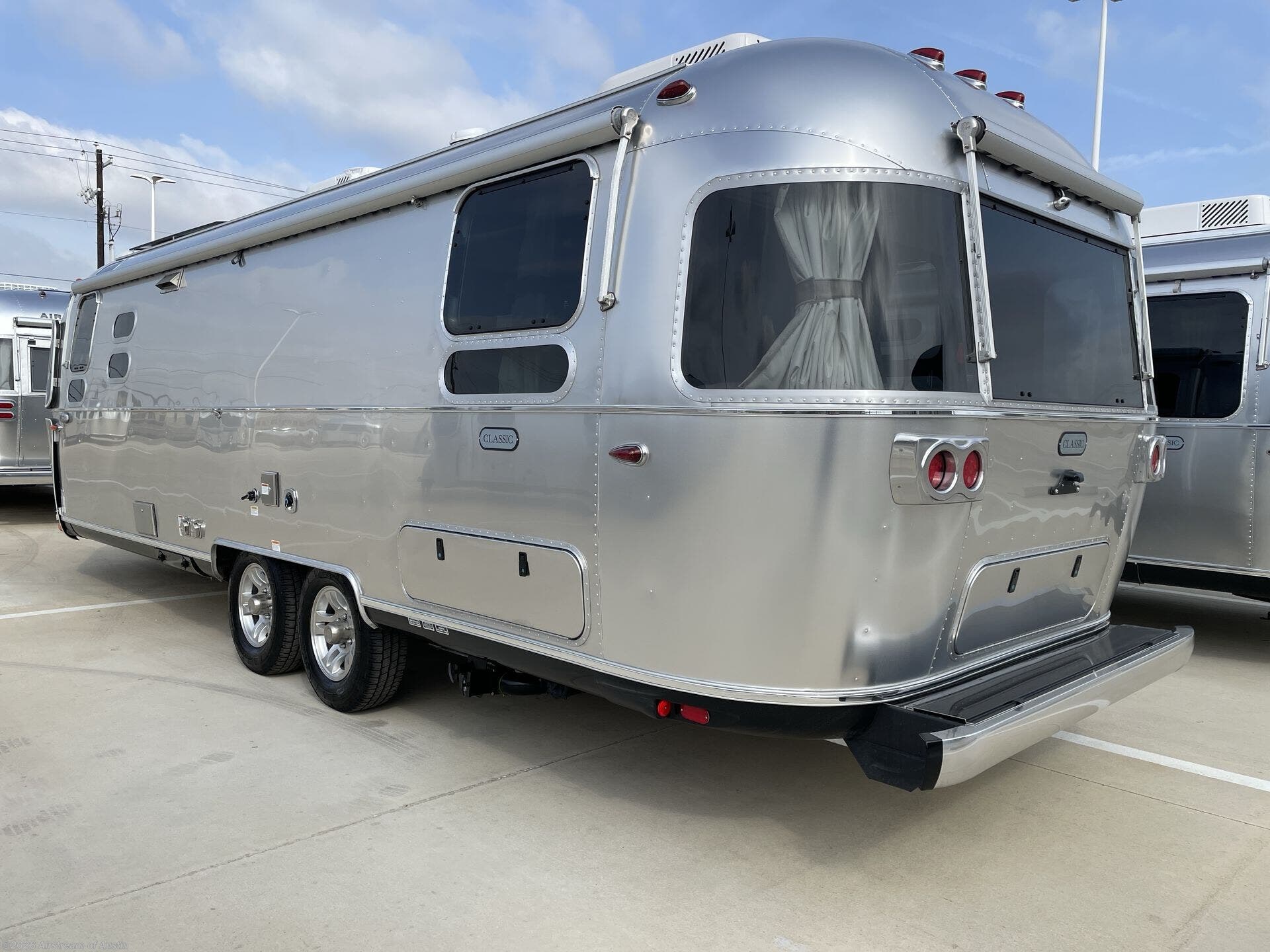 New 2026 Airstream Classic 30RB Twin available in Buda, Texas
