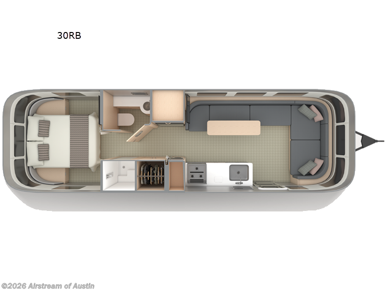2026 Airstream Globetrotter 30RB - New Travel Trailer For Sale by Airstream of Austin in Buda, Texas