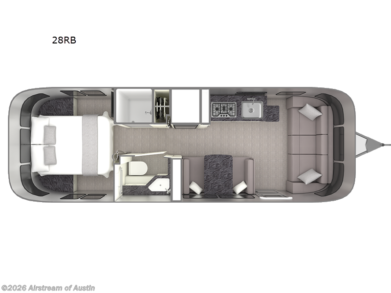 2026 Airstream Classic 28RB - Used Travel Trailer For Sale by Airstream of Austin in Buda, Texas
