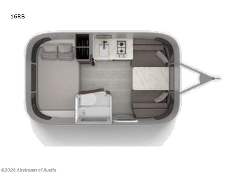 2022 Airstream Caravel 16RB - Used Travel Trailer For Sale by Airstream of Austin in Buda, Texas