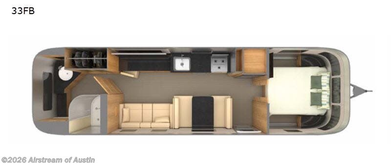 2020 Airstream Classic 33FB - Used Travel Trailer For Sale by Airstream of Austin in Buda, Texas