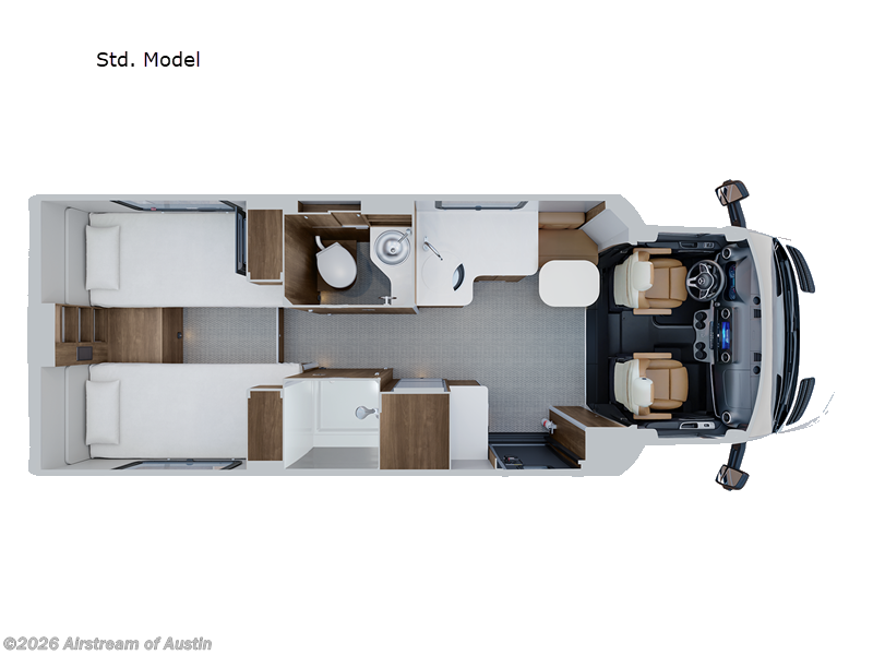 2027 Airstream Atlas 25RT Std. Model - New Class B For Sale by Airstream of Austin in Buda, Texas