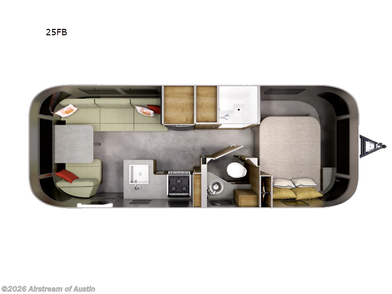 2027 Airstream Flying Cloud 25FB - New Travel Trailer For Sale by Airstream of Austin in Buda, Texas