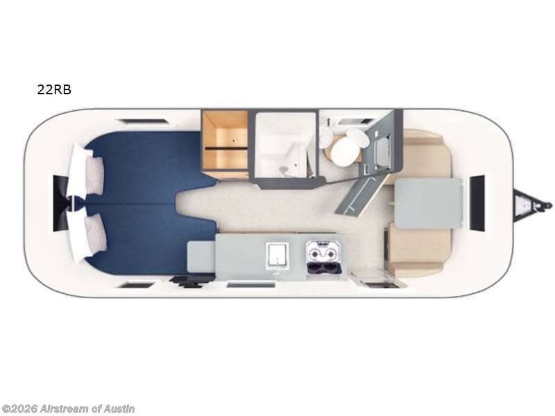 2027 Airstream World Traveler 22RB - New Travel Trailer For Sale by Airstream of Austin in Buda, Texas