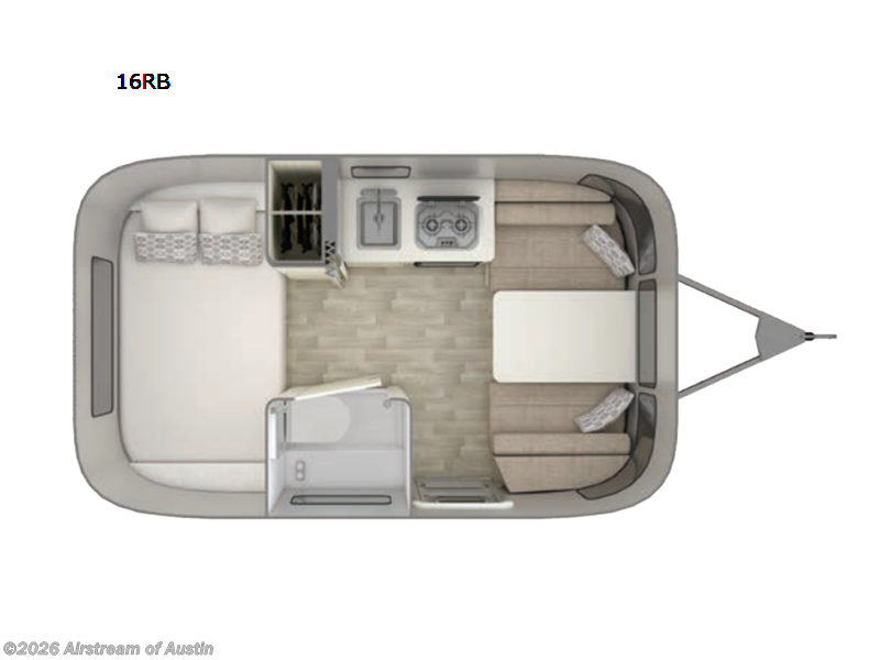 2025 Airstream Bambi 16RB - Used Travel Trailer For Sale by Airstream of Austin in Buda, Texas