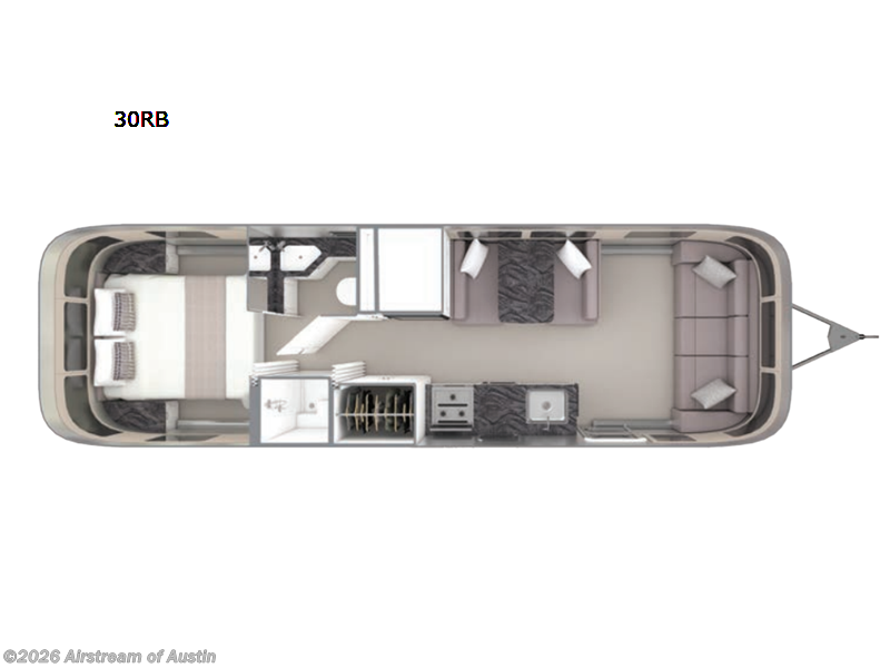 2024 Airstream Classic 30RB - Used Travel Trailer For Sale by Airstream of Austin in Buda, Texas