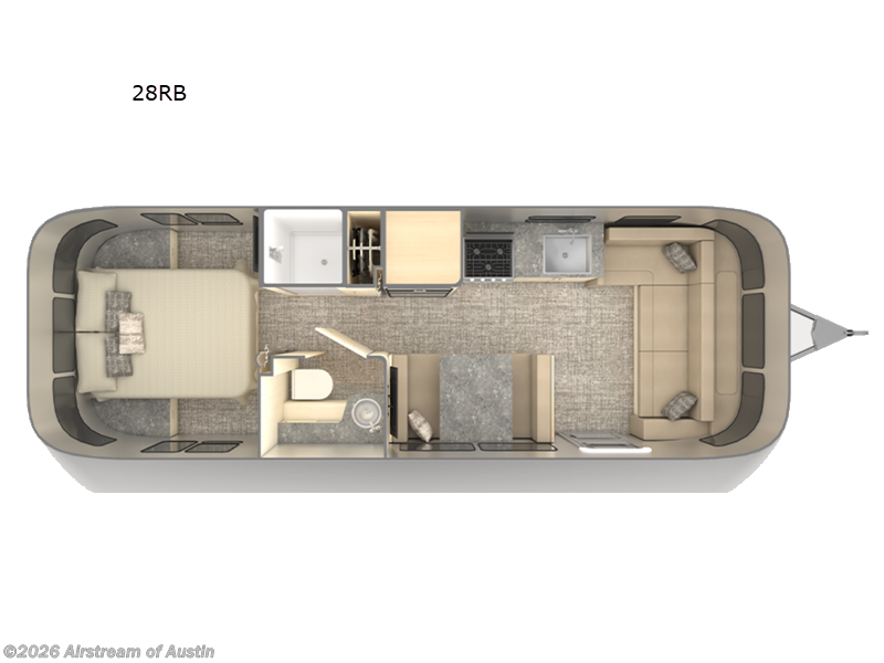 2026 Airstream Flying Cloud 28RB - New Travel Trailer For Sale by Airstream of Austin in Buda, Texas