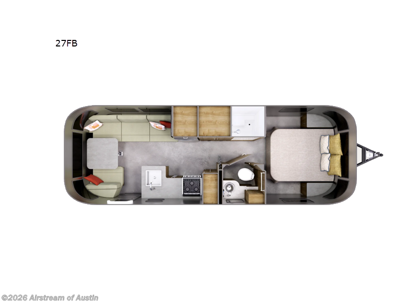 2027 Airstream Flying Cloud 27FB - New Travel Trailer For Sale by Airstream of Austin in Buda, Texas