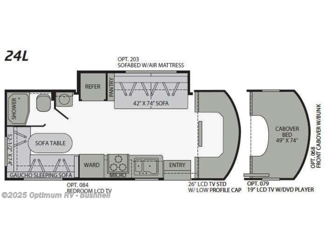 2010 Fleetwood Quest Premium 24L - Used Class C For Sale by Optimum RV - Bushnell in Bushnell, Florida