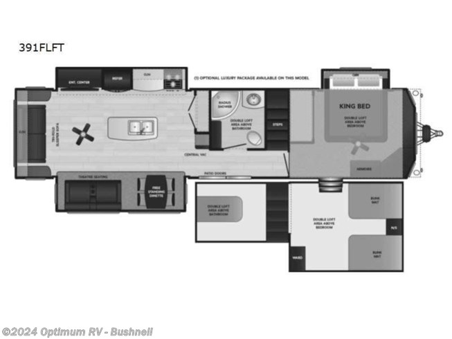 2023 Keystone Retreat 391FLFT - New Destination Trailer For Sale by Optimum RV - Bushnell in Bushnell, Florida