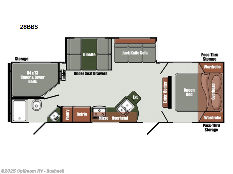 2024 Gulf Stream Gulf Breeze Limited Edition 28BBS RV for Sale in Bushnell, FL 33513 8GB461