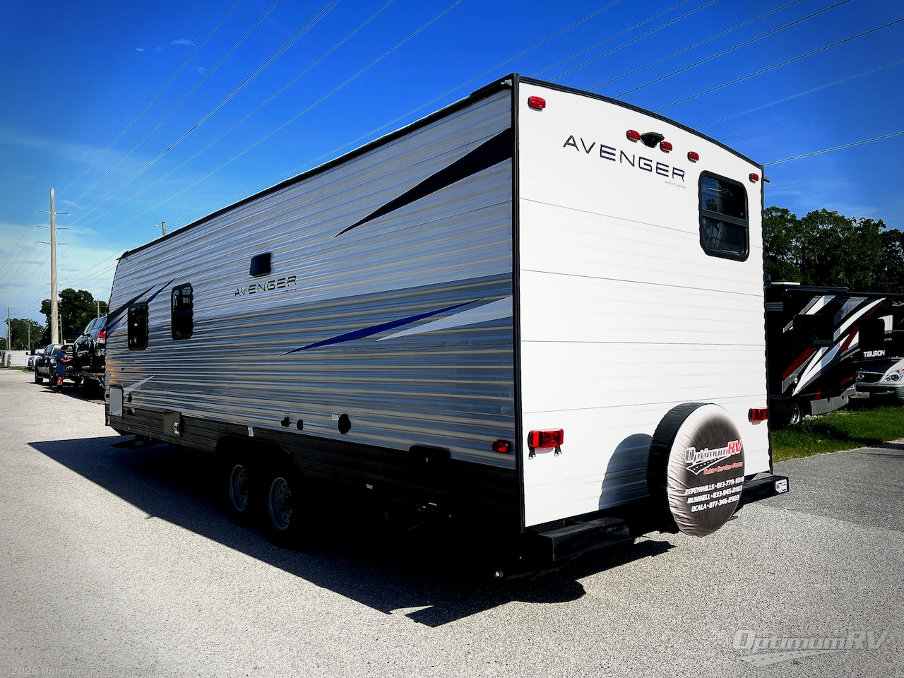 2022 Prime Time Avenger 26BK - Used Travel Trailer For Sale by Optimum RV - Bushnell in Bushnell, Florida features Awning